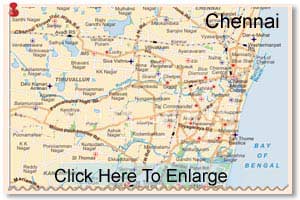 Chennai Map